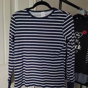 Womens long sleeve pajama top